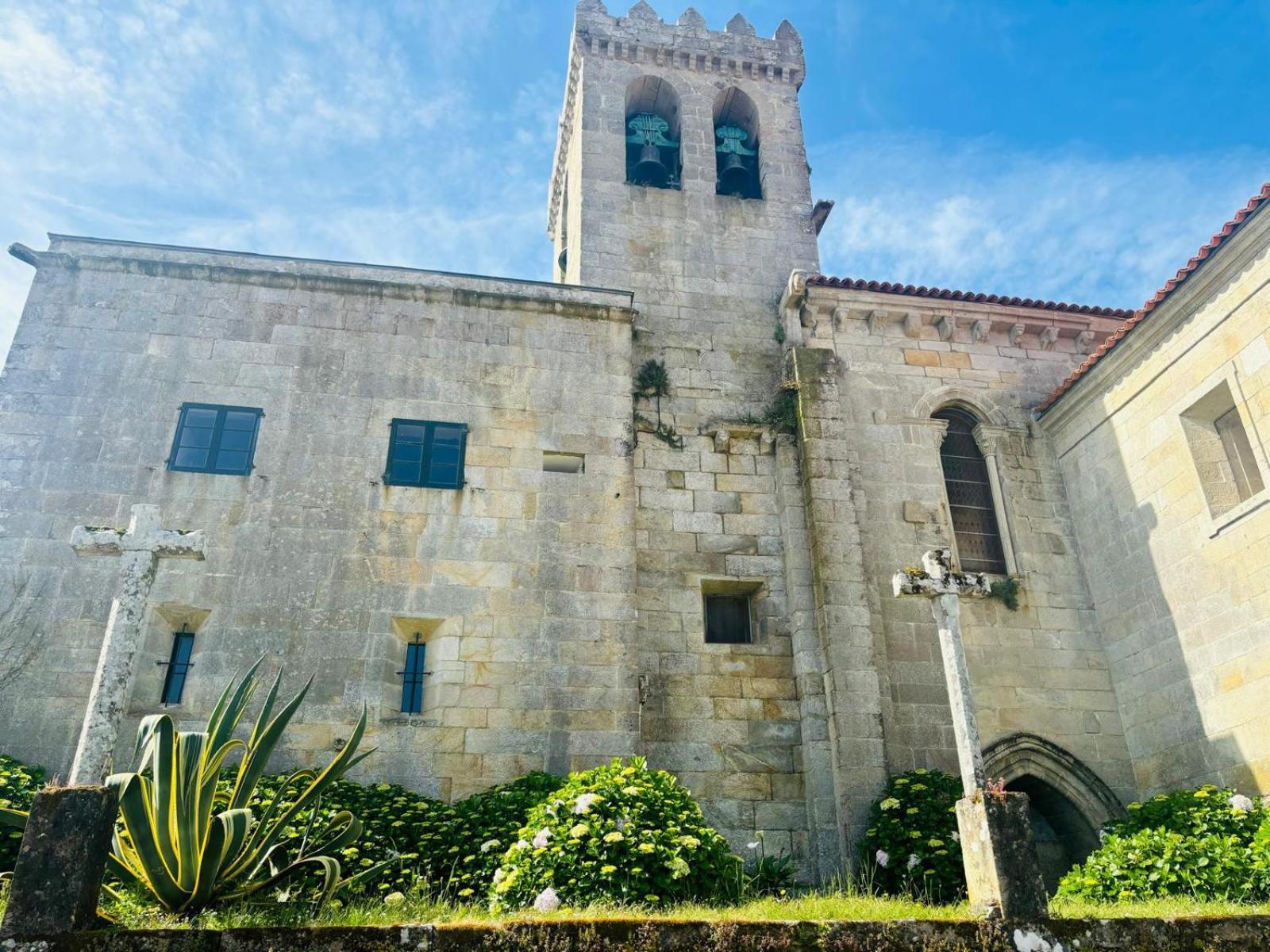 Holibai, Amodino, Agradable Y Hogareno Apto Con Parking, Baiona Exterior foto
